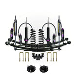Dobinsons MRR 3-Way Adjustable 2-3.5 inch Lift Kit for Tacoma (05-23) - Black/Black with Assembled Front Shocks