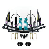 Dobinsons MRR 3-Way Adjustable 2-3.5 inch Lift Kit for Tacoma (05-23) - Black/Teal with Assembled Front Shocks