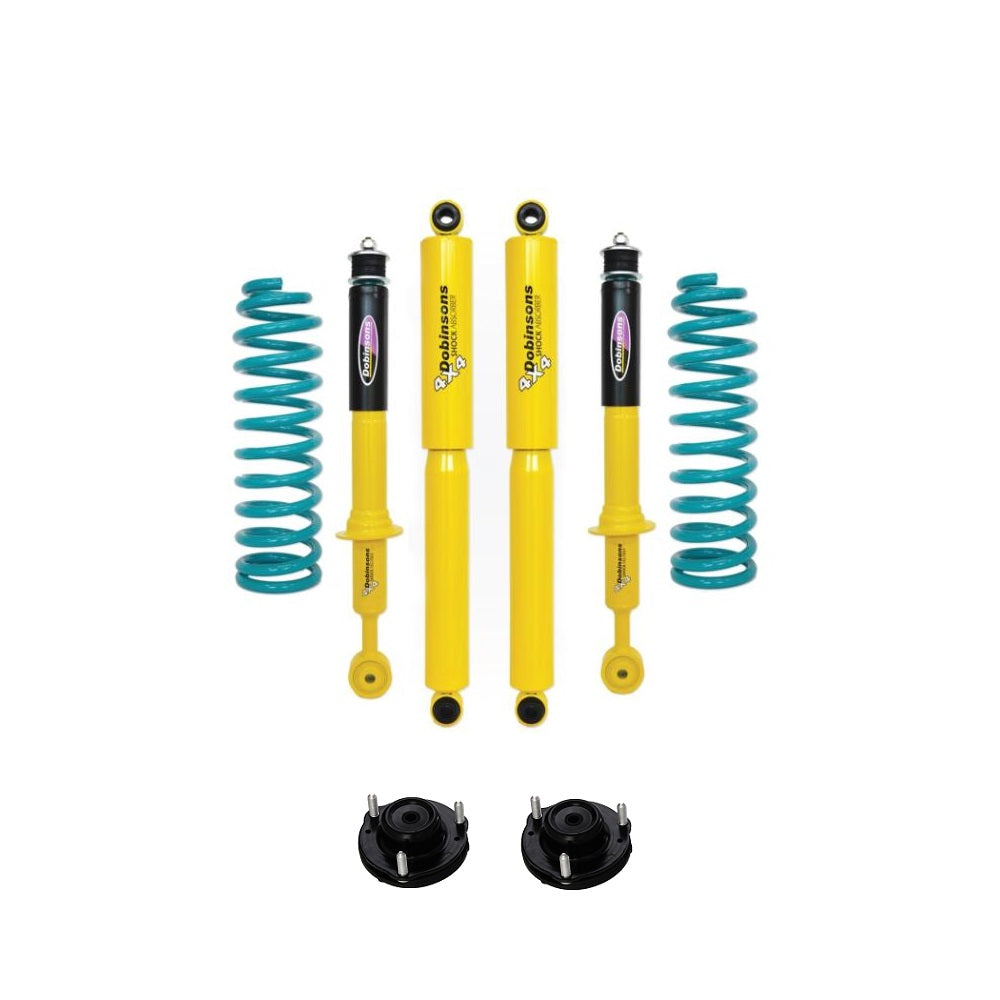 Dobinsons 2-3.5 inch Lift Kit for Tacoma (05-23) - Yellow/Teal - Front Shocks Assembly