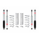 Eibach Stage 1 2.75-3.4 inch Lift Kit for 4Runner (10-24) with adjustable lift springs and sport shocks in silver finish