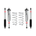 Eibach Stage 1 Plus 2.75 inch Lift Kit for 4Runner (10-24) with Assembled Front Shocks includes adjustable coil springs and performance shocks.