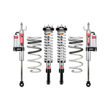Eibach Stage 2R 0.5-2.5 inch Lift Kit for Tacoma (24-ON) with adjustable coilovers and heavy-duty rear reservoir shocks