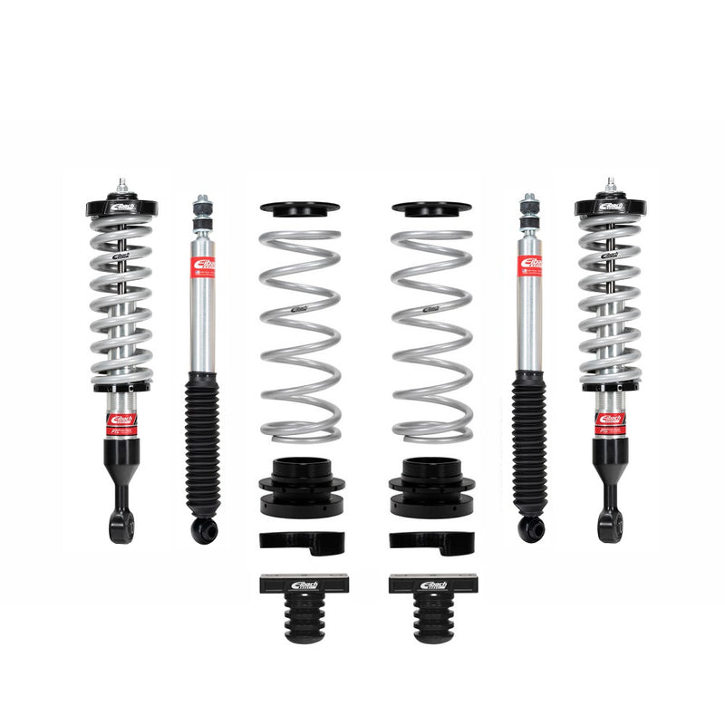 Eibach Stage 2 2-4 inch Lift Kit for 4Runner (10-24) – Load Leveling System + Bump Stops (0-300lbs)