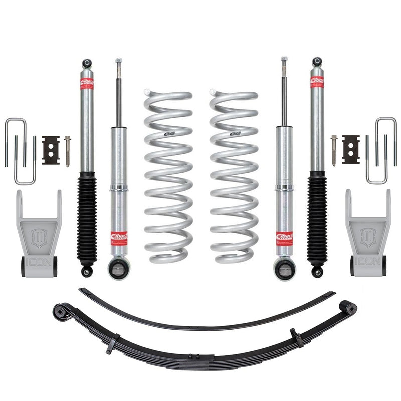Eibach Stage 1 2.5 inch Lift Kit for F-150 SuperCrew 2.7L EcoBoost V6 4WD (21-ON) – Excl. CCD Electronic Suspension – Heavy (660-850 lbs) -  Leaf Spring
