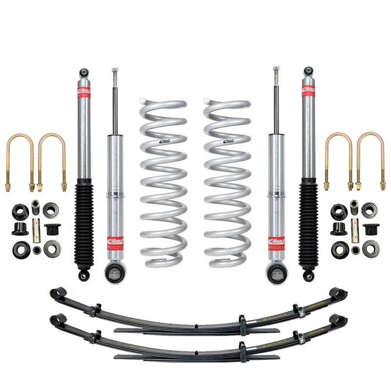 Eibach Stage 1 2.5 inch Lift Kit for F-150 SuperCrew 2.7L EcoBoost V6 4WD (21-ON) – Excl. CCD Electronic Suspension – Standard (0-200 lbs) - Leaf Spring