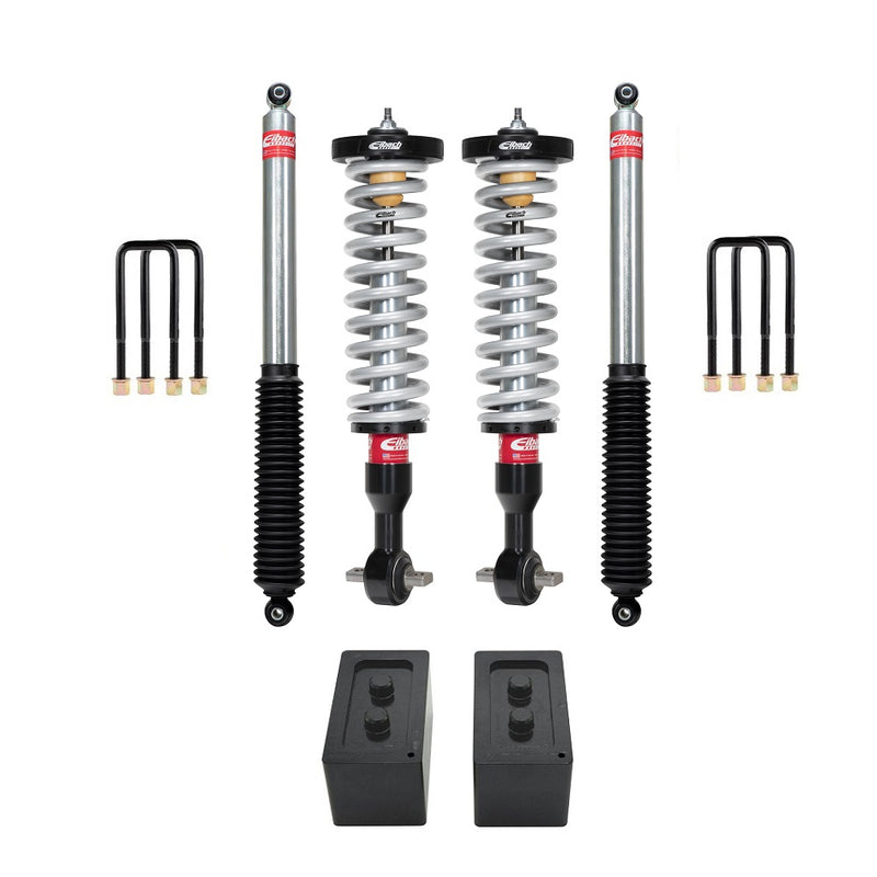 Eibach Stage 2 0-2.2 inch Lift Kit for F-150 SuperCrew and Tremor 4WD (21-ON) – Excl. CCD Electronic Suspension – Stock (0 lbs) - Rear Block
