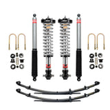 Eibach Stage 2 0-3.2 inch Lift Kit for F-150 SuperCrew RWD (21-ON) with adjustable coilovers and sport shocks components displayed