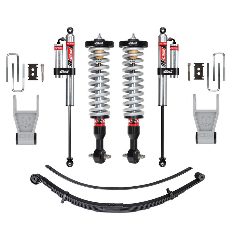 Eibach Stage 2R 0-2.2 inch Lift Kit for F-150 SuperCrew and Tremor 4WD (21-ON) – Excl. CCD Electronic Suspension – Heavy (660-850 lbs) -  Leaf Spring