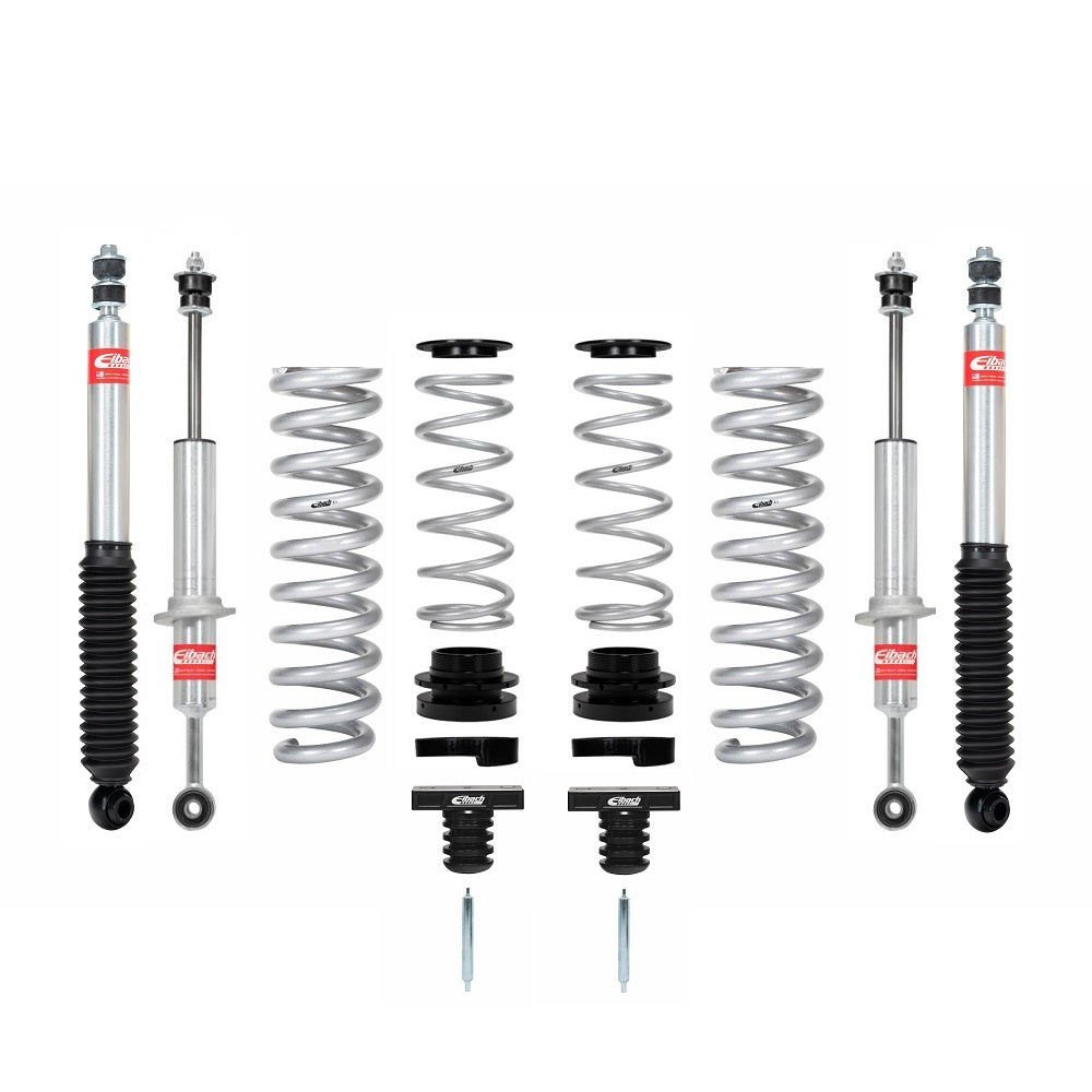 Eibach Stage 1 1-1.75 inch Lift Kit for GX460 (10-23) with adjustable coil springs and high-performance sport shocks
