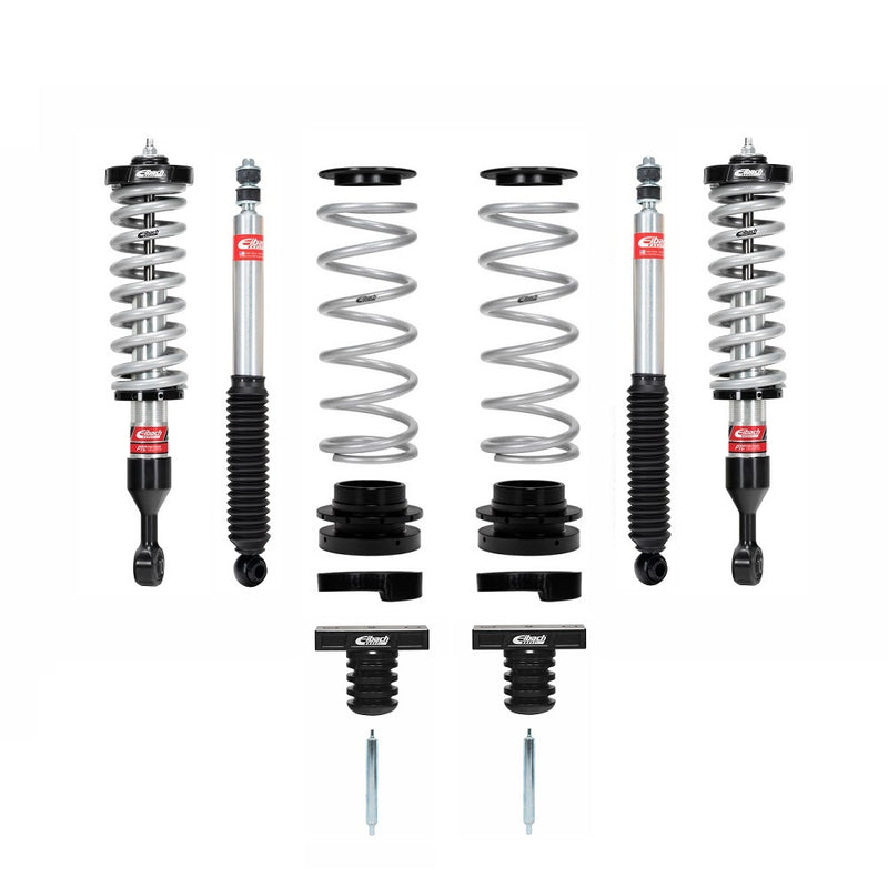 Eibach Stage 2 0.8-3.7 inch Lift Kit for GX460 (10-23) – Standard (Up to 50 lbs) / Load Leveling System + Bump Stops (0-300lbs)