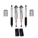 Eibach Stage 1 Plus 2.5 inch Lift Kit for Tacoma (05-15) with Assembled Front Shocks featuring heavy-duty coil springs and hardware