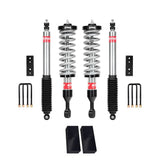 Eibach Stage 2 2.5 inch Lift Kit for Tacoma (05-15) with adjustable coilovers, rear sport shocks, and hardware for off-road suspension