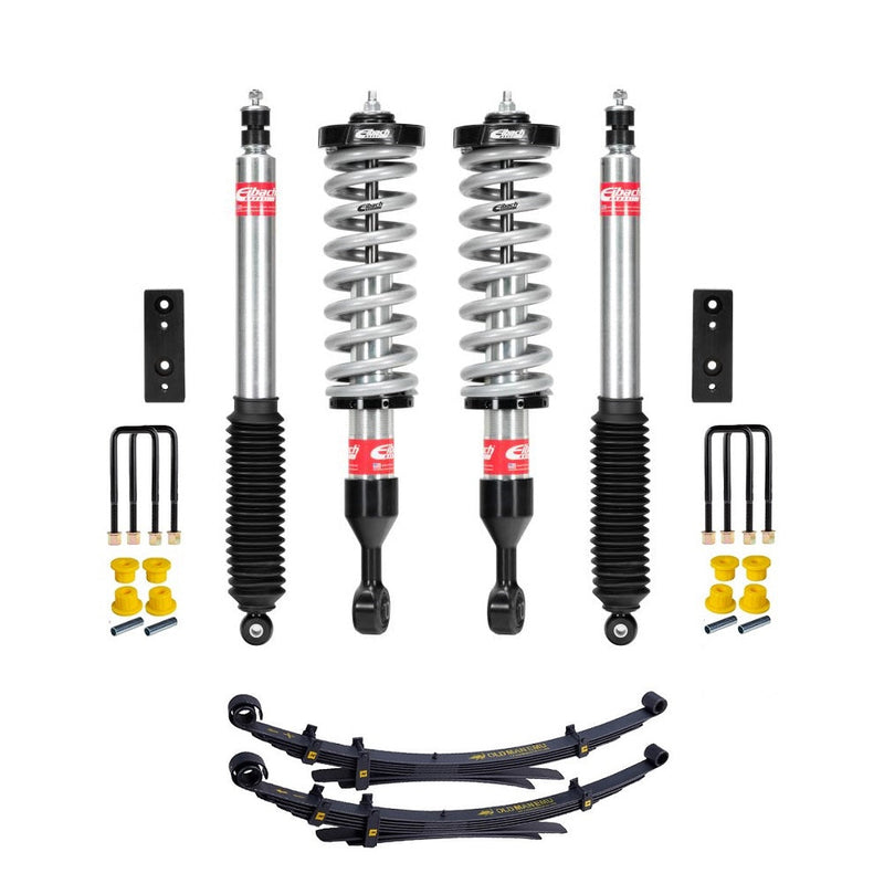 Eibach Stage 2 & 2R 0-2.5 inch Lift Kit for Tacoma (16-23) – Sport Shocks / Standard (0-400 lbs) - Leaf Spring