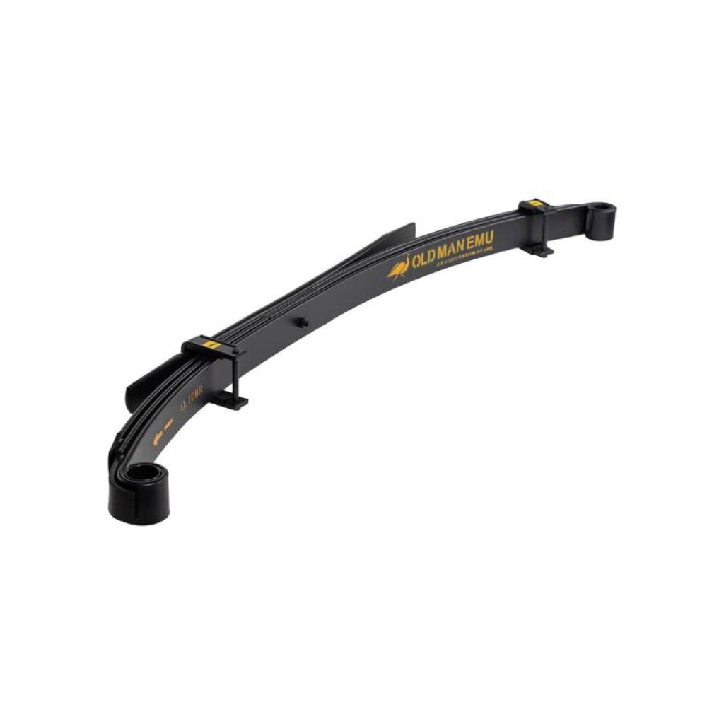 OME Rear Leaf Spring EL108R for Isuzu D-Max (2012-2020) Old Man Emu heavy-duty suspension component in black powder coat