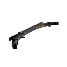 Load image into Gallery viewer, A black bar with an OME Leaf Spring D2 Toy EL113R for Toyota LandCruiser 78 &amp; 79 Series Old Man Emu progressively distributed along its length, ensuring longevity and ride comfort.