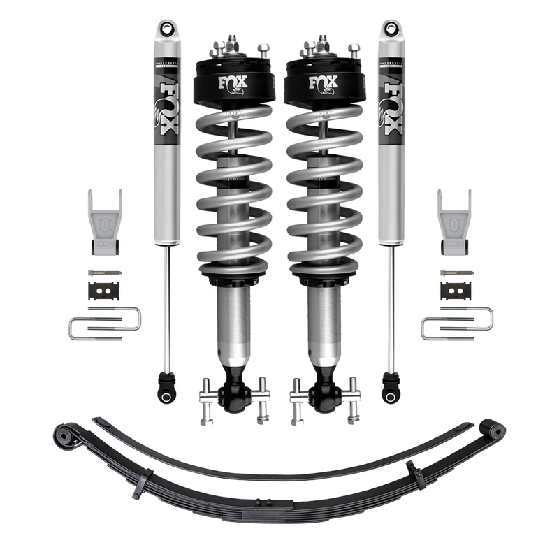FOX 2.0 Performance 0-2 inch Lift Kit for F-150 (21-ON) 4WD – Heavy (660-850 lbs) -  Leaf Spring