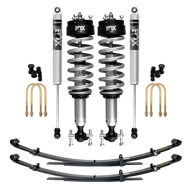 FOX 2.0 Performance 0-2 inch Lift Kit for F-150 (21-ON) 4WD – Standard (0-200 lbs) - Leaf Spring