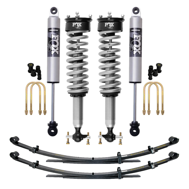 FOX 2.5 Performance 0-2.5 inch Lift Kit for F-150 (21-ON) 4WD – Standard (0-200 lbs) - Leaf Spring