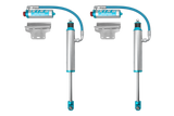 King Shocks 2005+ Toyota Tacoma 6 Lug Rear 2.5 Dia Remote Res Shock w/Adj for 6in Pro Comp Lift Kit heavy-duty adjustable suspension shocks