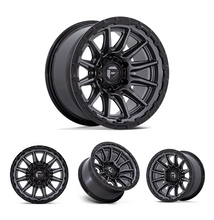 Load image into Gallery viewer, 17x9&quot; -12 MM OffSet Fuel Wheels &amp; Tires Package - Bundle &amp; Save $100 - Fitment Guarantee