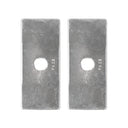 Old Man Emu Leaf Spring Fitting Kit FK03 heavy-duty saddle correction plates for precise 4x4 suspension alignment