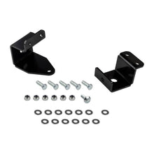 Load image into Gallery viewer, A pair of black ARB Old Man Emu Detach Sway Bar Ext FK24 mounting brackets for Old Man Emu suspension and bolts.