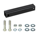 Old Man Emu Leaf Spring Fitting Kit FK35 heavy-duty rear driveline spacer with steel bracket, bolts, nuts, and washers for suspension alignment