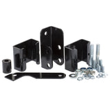 Old Man Emu Panhard Rod Extention Bracket Kit FK39 black powder-coated steel brackets with mounting hardware for 4x4 suspension
