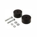 A pair of ARB Old Man Emu Rear Bump Spacer Kit FK83 for Nissan NP300, made with the highest quality materials, on a white background.