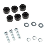 Old Man Emu Cross Member Spacer Kit FK89 heavy-duty polyurethane spacers with zinc-plated bolts and washers for 4x4 suspension