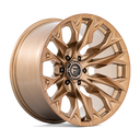 Fuel 1PC D805 Flame - 20X9 1mm - Platinum Bronze, aggressive multi-spoke off-road wheel with deep lip and rugged design