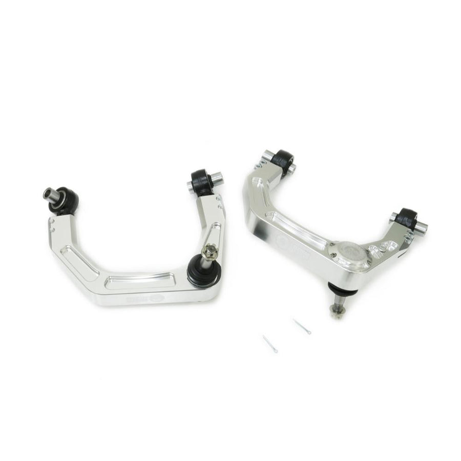 Freedom Off-Road Billet Front Upper Control Arms for Toyota Tacoma 05-23, 6061 aluminum, adjustable caster and camber