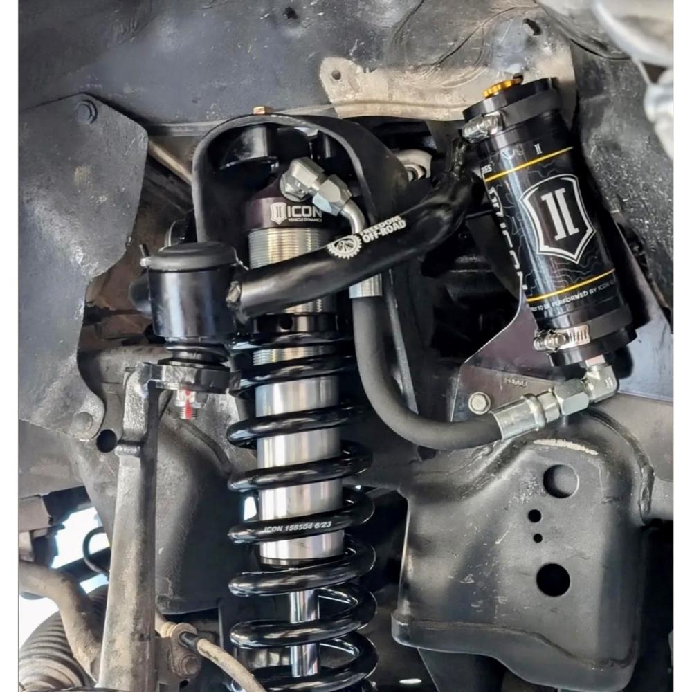 Freedom Off-Road Front Upper Control Arms FO-T705FU for Toyota 4Runner (95-02), Tacoma (96-04) with Icon shock and coil spring suspension system components