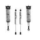 FOX 2.0 Performance 0-2" Leveling Kit for Tundra (07-21) with adjustable coilover shocks and remote reservoir suspension components