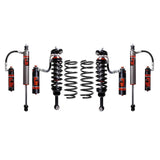FOX 2.5 Factory Race 2 inch Lift Kit for 4Runner (03-09) with remote reservoir shocks and heavy-duty coil springs