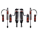 FOX 2.5 Factory Race 2 inch Leveling Kit for 4Runner (03-09) with high-performance remote reservoir coilover shocks and springs