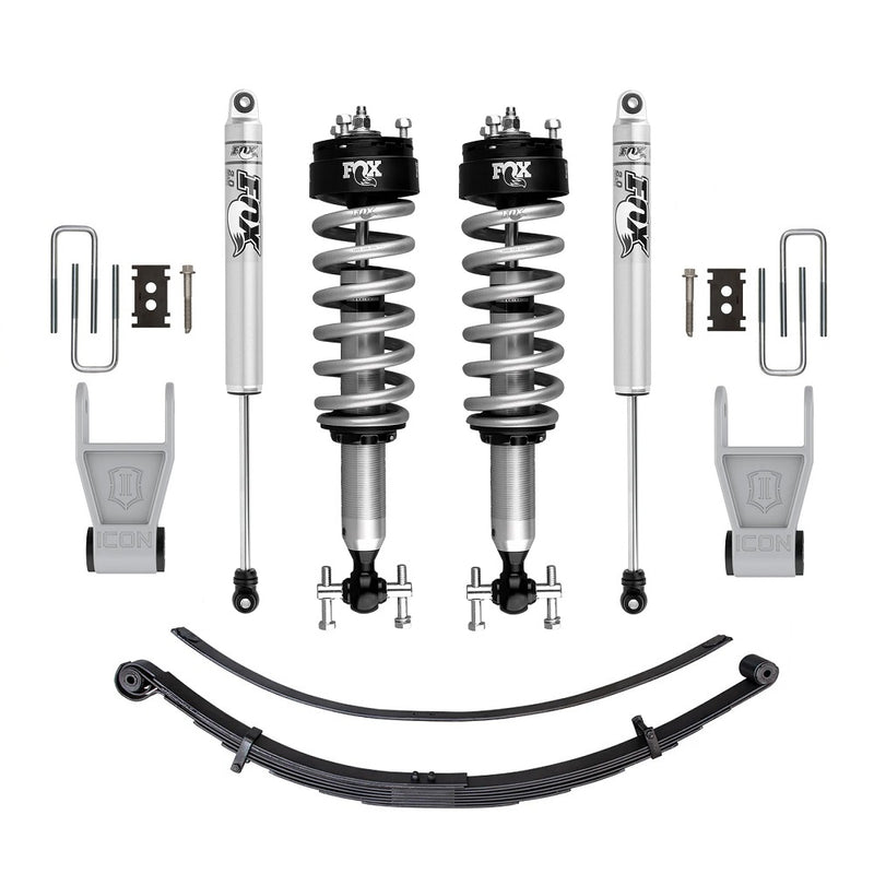 FOX 2.0 Performance 0-2 inch Lift Kit for F-150 4WD (21-ON) – Heavy (660-850 lbs) -  Leaf Spring