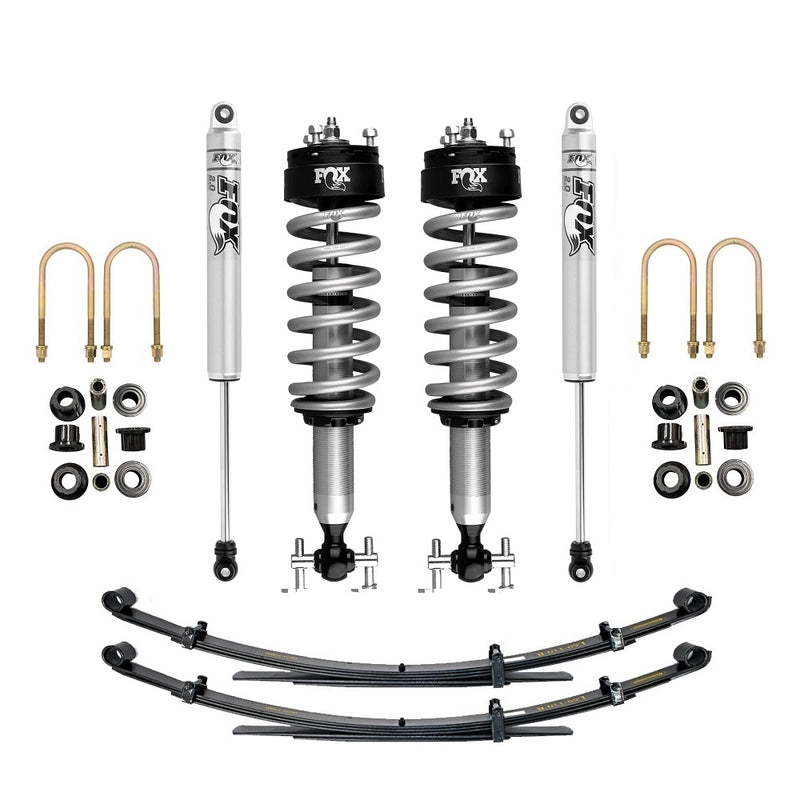 FOX 2.0 Performance 0-2 inch Lift Kit for F-150 4WD (21-ON) – Standard (0-200 lbs) - Leaf Spring