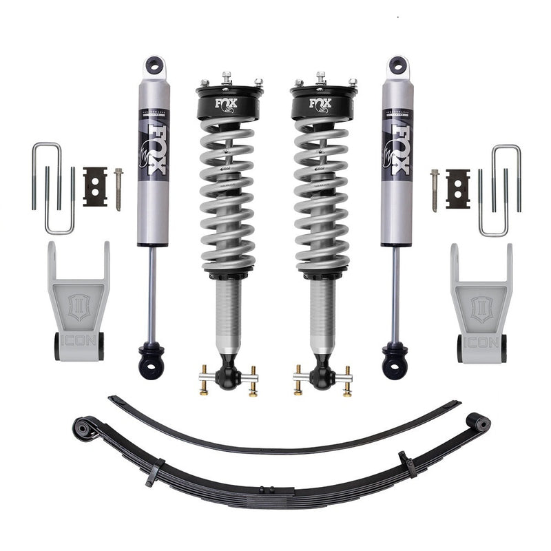 FOX 2.5 Performance 0-2.5 inch Lift Kit for F-150 4WD (21-ON) – Heavy (660-850 lbs) -  Leaf Spring