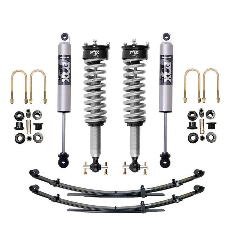 FOX 2.5 Performance 0-2.5 inch Lift Kit for F-150 4WD (21-ON) – Standard (0-200 lbs) - Leaf Spring