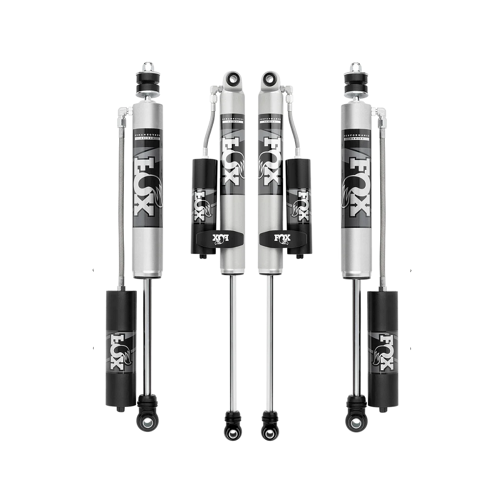 FOX 2.0 Performance 0-5 inch Shocks Set for F-350 (17-ON) 4WD Ford suspension