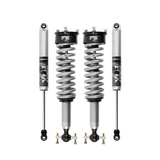 Fox Factory internal bypass coilover shocks and external reservoir shocks for heavy-duty off-road suspension upgrades