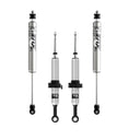 FOX 2.0 Performance Snap Ring Shocks 0-2" Leveling Kit for Tundra (07-21) with high-performance off-road shocks