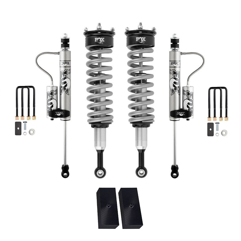FOX 2.0 Performance 0-2 inch Lift Kit for Tacoma (16-23) – Stock (0 lbs) - Rear Block