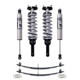 FOX 2.5 Performance 0-2 inch Lift Kit for Tacoma (05-15) with coilover shocks, leaf springs, and hardware by Fox