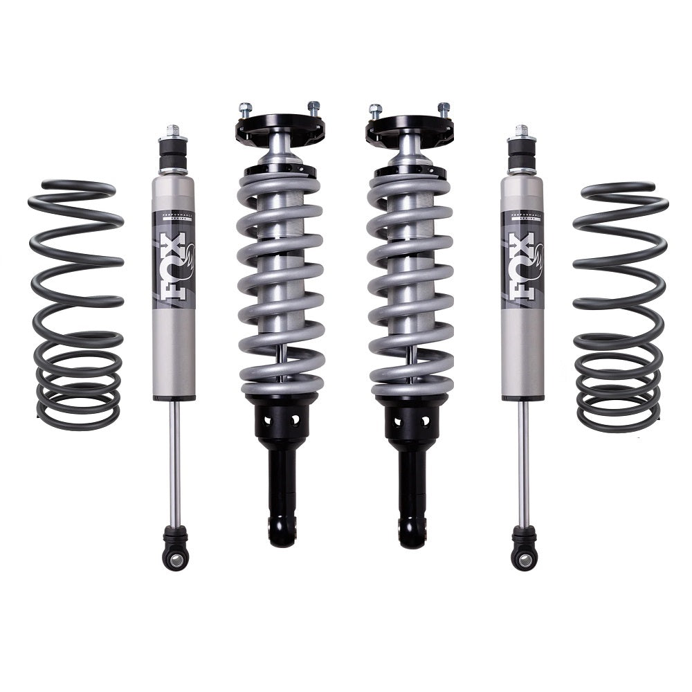 Fox FOX 2.5 Performance 2 inch Lift Kit for Tacoma (24-ON) with heavy-duty coil springs and high-performance shocks suspension system