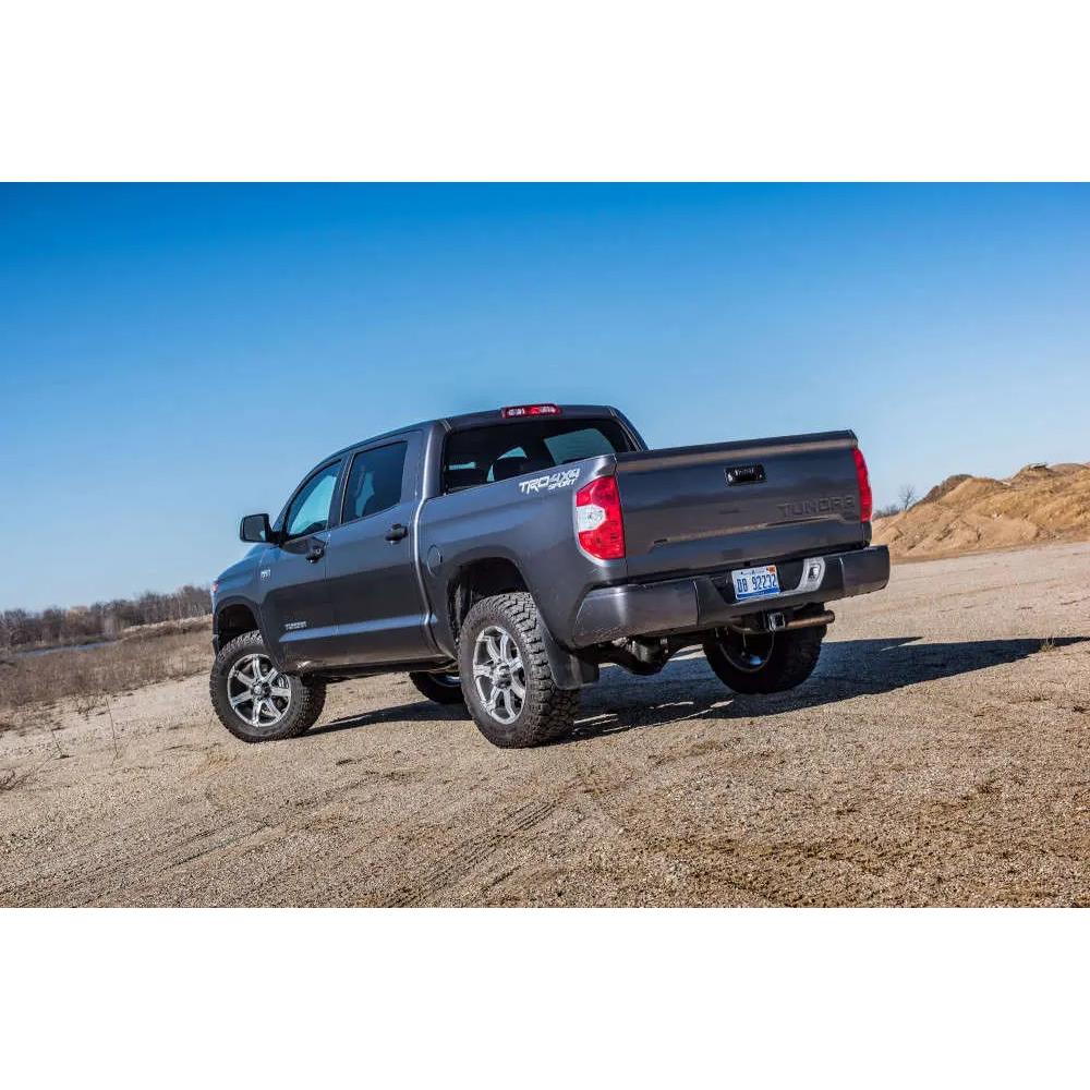 FOX 2.5 Factory Race 0-2" Leveling Kit for Tundra (07-21) installed on lifted 2021 Toyota Tundra off-road suspension system