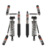 FOX 2.5 Performance 0-3" Leveling Kit for Tundra (22-ON) with remote reservoir coilover shocks and heavy-duty springs