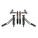 FOX 2.5 Factory Race 2-2.25" Leveling Kit for Tundra (22-ON) with high-performance remote reservoir coilover shocks