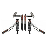 FOX 2.5 Factory Race 2-2.25" Leveling Kit for Tundra (22-ON) with high-performance remote reservoir coilover shocks